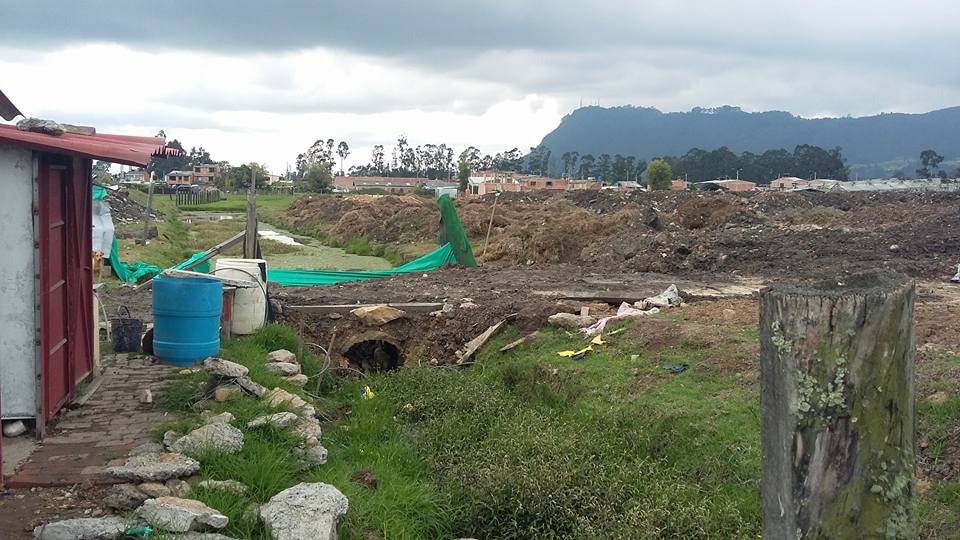 CAR suspende disposición de escombros en predio dela vereda Pasoancho del municipio de Zipaquirá
