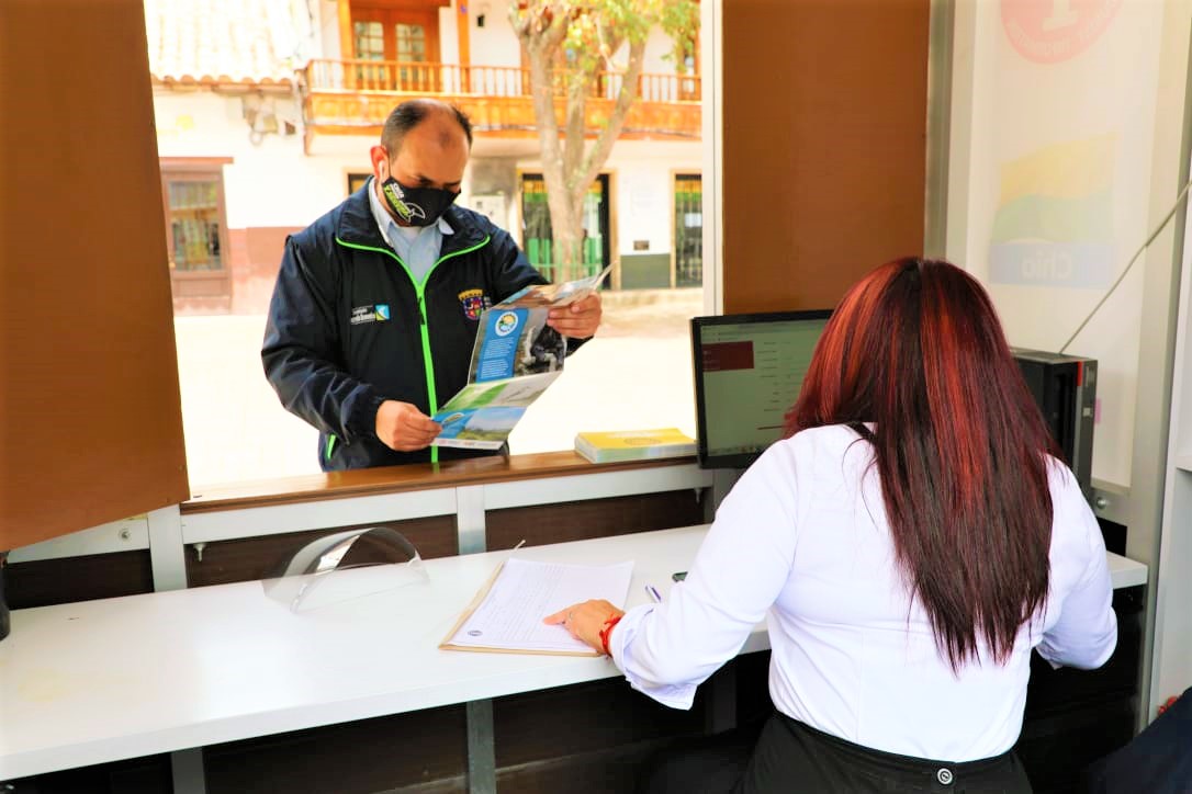 Chia reactivo su Punto de Informacion Turistica