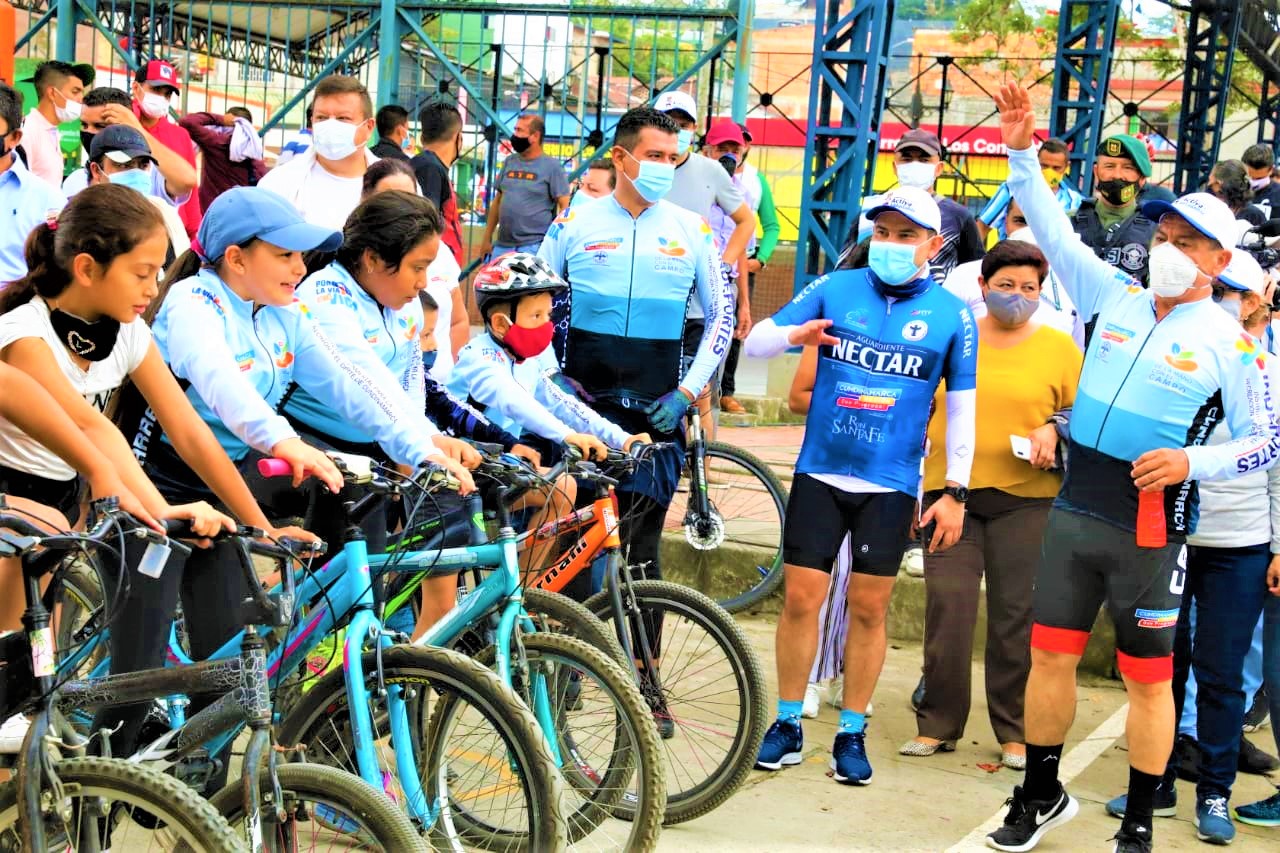 En Caparrapi se realizo la octava ciclovida