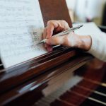 writing notes in between the lines on sheet music 2023 11 27 04 48 30 utc