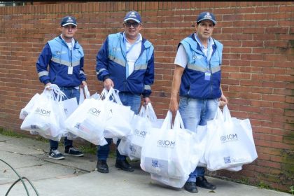 UNGRD y OIM entregan 2.800 kits humanitarios a damnificados por el sismo en Paratebueno